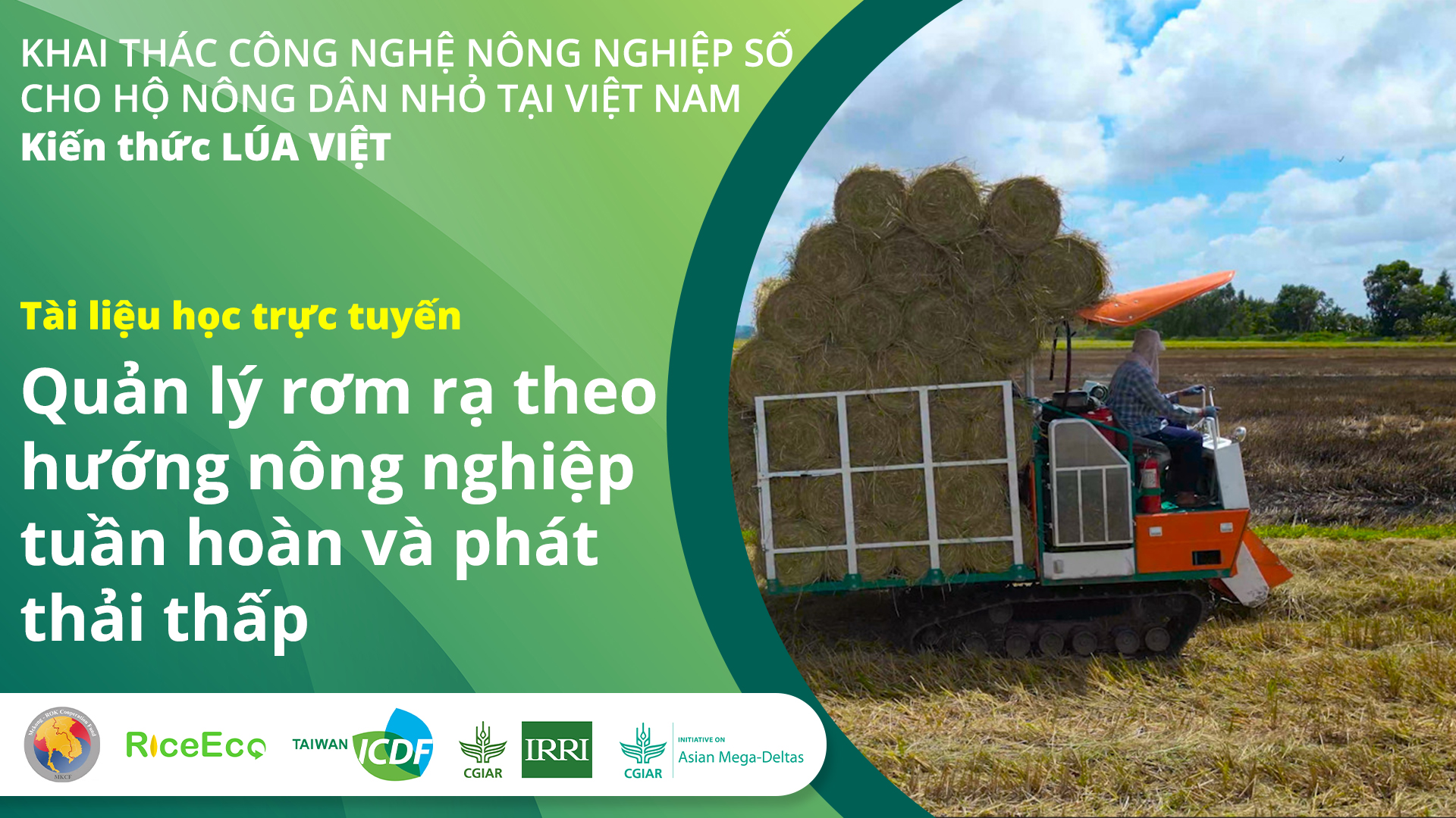 Straw Management for Circular Agriculture and Low Emissions